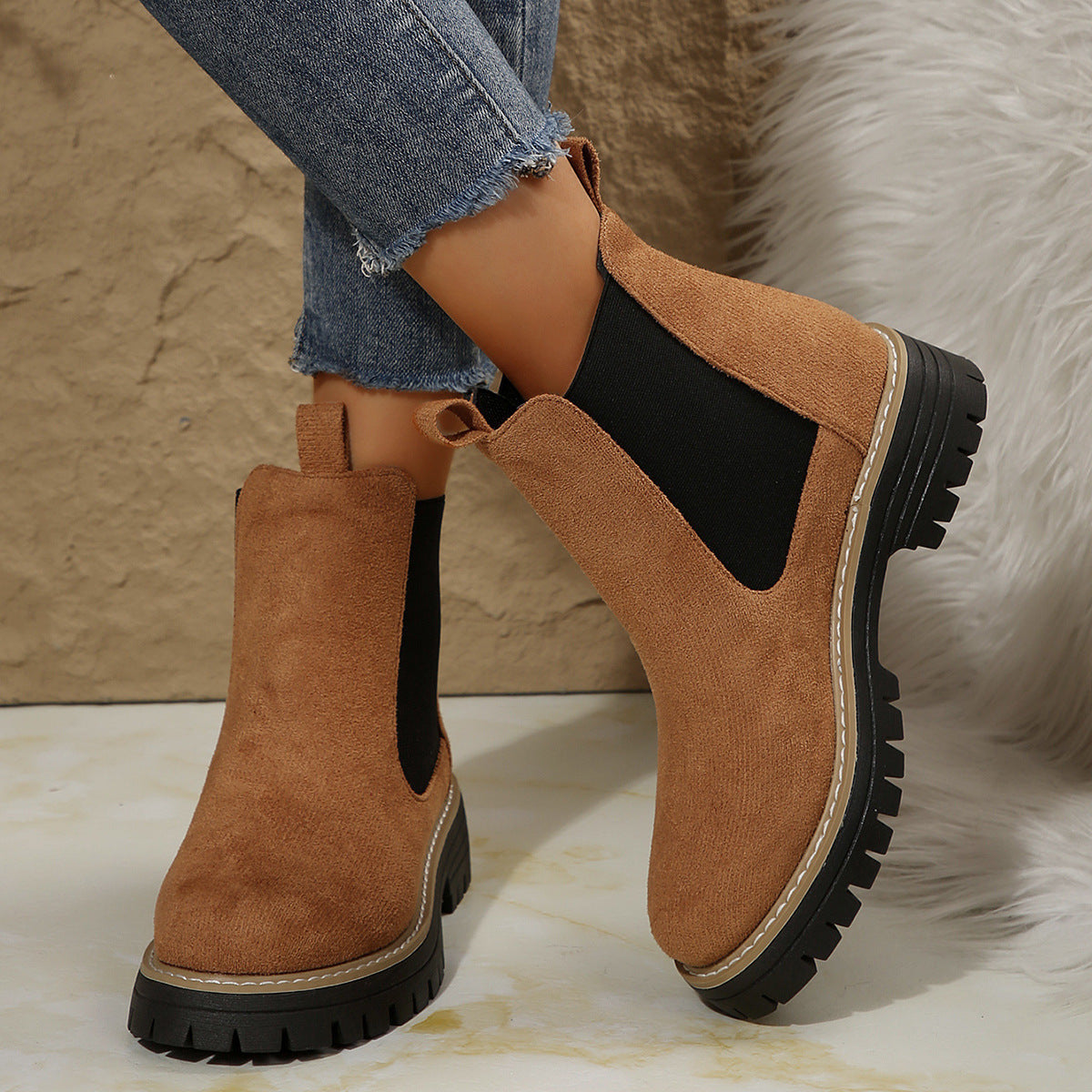 Viral Chunky Mid-Calf Boots (50% OFF Black Friday)